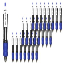 DONG-A CRONIX DX 原子筆 1.0mm, 藍色, 24入