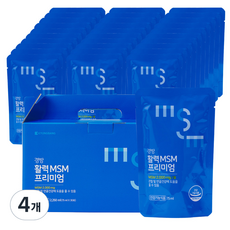 경방 활력 MSM 프리미엄 75ml x 30p, 2.25L, 4개