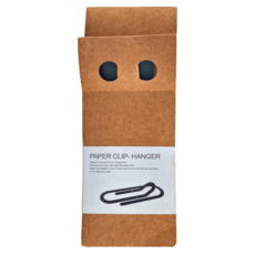 FOLD & PLAIT DESIGN STUDIO 迴紋針壁掛, 金屬材質, 73H x 200W x 30D mm, 綠色, 1個