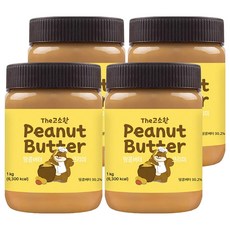 이엔푸드 땅콩버터 크리미, 1kg, 4개