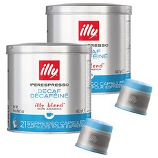 일리 디카프 디카페인 캡슐커피, 6.7g, 21개입, 2개