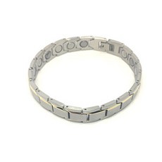 38 A26鍺手鍊 銀&金 19顆, 1個