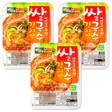 Baekje 百濟 米麵線 泡菜味 92g, 3盒
