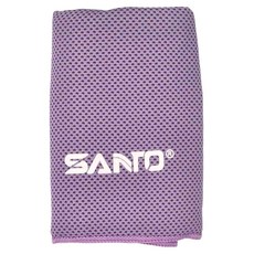 SANTO 山拓冰巾 速乾毛巾 涼感運動毛巾 防暑冰爽巾 紫色 30x100cm, 1條