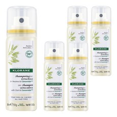 클로란 오트 & 세라마이드 저자극 드라이샴푸, 50ml, 5개