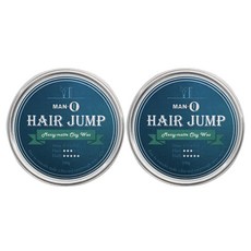 MAN-Q HAIR JUMP 匠型凝土蠟, Messy-matte Clay Wax, 100g, 2罐