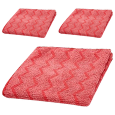 Rubbermaid 樂柏美 微纖抹布 12條/盒, 40.6cm, 3個