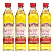 BORGES 橄欖油, 4瓶, 500ml
