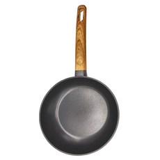 SHCJ 生活采家 岩紋不沾煎炒平底鍋, 24cm, 1個