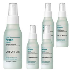 Dr.FORHAIR Phyto Fresh頭皮養髮液, 5瓶, 100ml