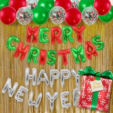 HOMETNER 聖誕派對氣球花圈套裝, 綠色, 1個