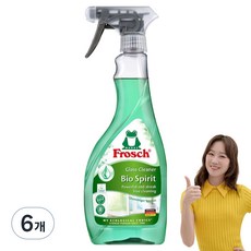 Frosch 德國小綠蛙 玻璃清潔劑, 6個, 500ml