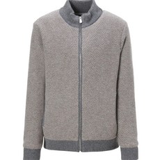 DAKS 男式羊毛羊絨混紡拉鍊開衫 DMSW1D203G2