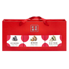 紅豆食府 堅果酥糖禮盒, 280g, 1盒