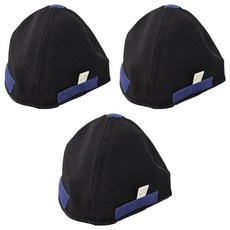 BiNiN 斌瀛 安全帽透氣網套 3個, 黑色