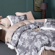 Prawear 巴麗維亞 60支萊賽爾天絲兩用被床包組 風在漫飛 加大6尺