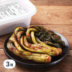 더반찬 갓김치, 700g, 3개