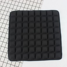 UNIQ FACTORY 壓紋空氣坐墊, 黑色