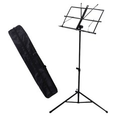 MAME 便攜式小型樂譜架, 黑色, 1個