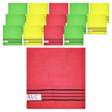 Puroom 方形去角質巾, 1入, 15個, 隨機出貨