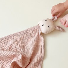 兔子附件娃娃, 粉色的, 1條