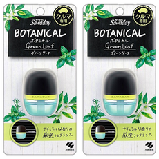 KOBAYASHI 小林製藥 車用夾式芳香劑 6ml, 2個, 薄荷