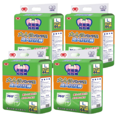 3baby 三個寶 成人用 66cm-130cm 男女共用 加厚款 緊身彈力型拉拉褲/紙尿褲, 4包, 44片, L