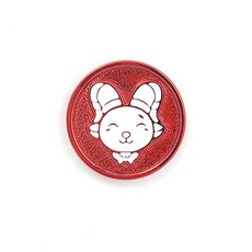 GIVOTGOLF 十二生肖圓形籌碼角色高爾夫球標, 未羊 (紅色), 1個