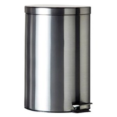 不銹鋼腳踏垃圾桶 20L, 混色