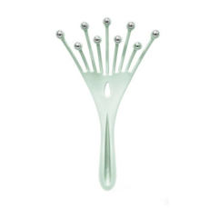 MOCODO 伴佳家 附滾珠頭皮按摩器 12 x 8 x 5cm, 綠色, 1個