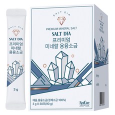 리얼케어 솔트다이아 프리미엄 미네랄 용융소금 30p, 1개, 90g