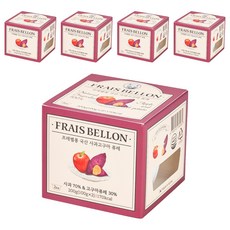 FRAIS BELLON 孩童蔬果泥 2入, 蘋果地瓜口味, 200g, 5盒