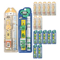 2000 字文具 2 種 x 2p 套裝, 米色, 海軍藍, 4套