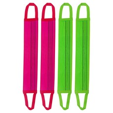 Pure Room 腰帶型搓澡巾, 1入, 4個, 隨機出貨