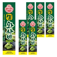OTTOGI 不倒翁 生芥末醬, 43g, 6個