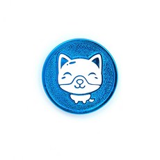 GIVOTGOLF 十二生肖圓形籌碼角色高爾夫球標, 戌狗 (藍色), 1個