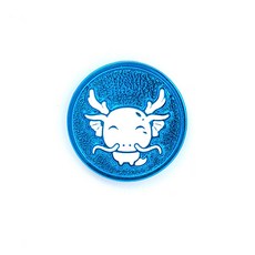 지봇골프 십이지신 써클칩 캐릭터 골프 볼마커, 축소 (블루), 1개