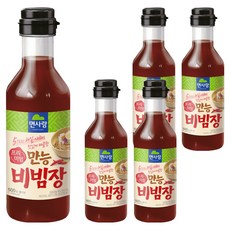 면사랑 프리미엄 만능비빔장, 500g, 5개