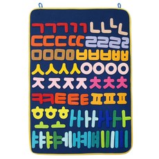 Magic Castle 圖表韓文玩氈紙, 混色