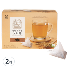 CHUNG-O 發芽有機大麥茶茶包 一杯份, 2g, 2個, 20入