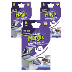 歐菲莉 魔法先生 鞋櫃用除臭劑 正裝 6入, 0.65g, 3個