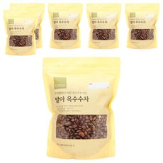 올가홀푸드 ORGA 발아 옥수수차, 500g, 1개입, 6개