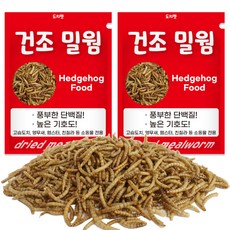 도치펫 반려동물 건조밀웜, 150g, 2개