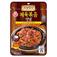 오뚜기 오늘밥상 제육볶음양념, 150g, 1개