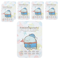 KEEP BARRIER 角落小夥伴 抗菌隨行卡 蜥蜴, 3D隱形防疫卡 30cm防護, 10g, 6個