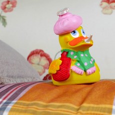 LANCO 골아파덕 라텍스 강아지 장난감, 혼합 색상, 1개