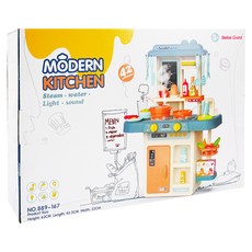 PLAYFUL TOYS 頑玩具 兒童噴霧廚房玩具42件組, 1盒, 噴霧廚房