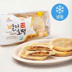 반쿡 하루씨앗 보리호떡 (냉동), 60g, 5개입, 1개