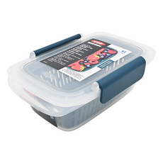 OXO 隨行密封保鮮盒, 1個容器 + 1個蓋子 + 1個瀝水籃, 1個