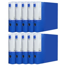 Youngoh 合紙D型環活頁夾 A4 5cm, 藍色, 10個